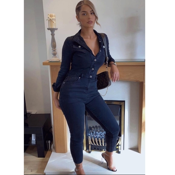 Denim Jumpsuit🤠 - Picture 6 of 8